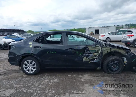 2018 Toyota Corolla Le из США, поврежденный, VIN 2T1BURHE6JC993531